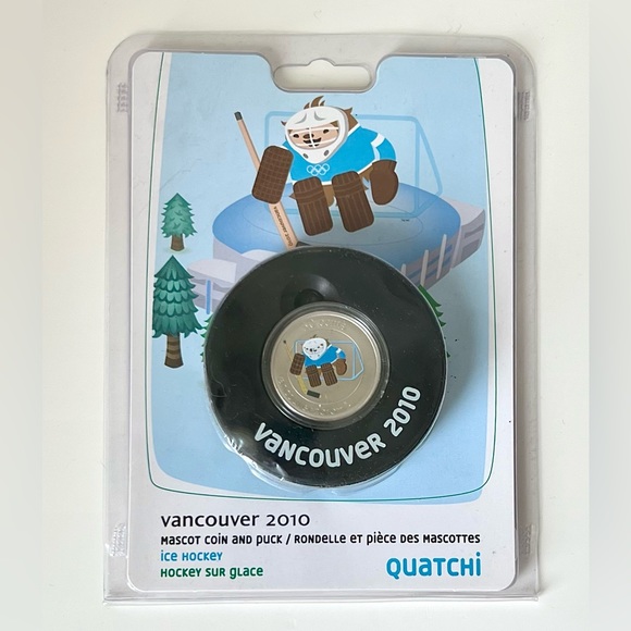 Vancouver 2010 Collectors Mascot Coin-in-Puck - Picture 1 of 3